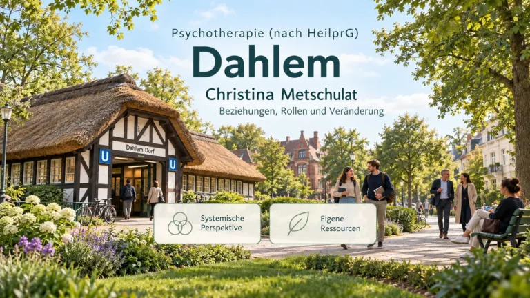 psychotherapie in dahlem